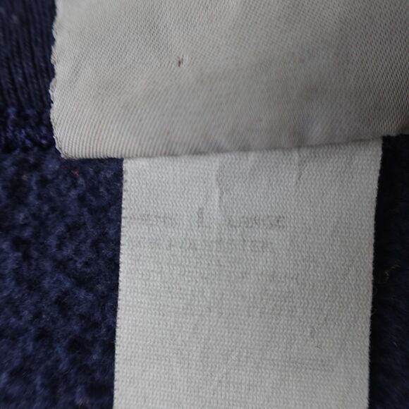 Vintage Clearwater Creek Shirt Men L Blue Big Buck Hunting Pullover Crewneck 90s - Picture 4 of 8